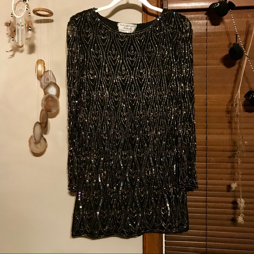 Vintage Papell Boutique Evening Dress